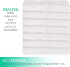 GREEN LIFESTYLE Washcloths 12" x 12" 50 Pack - Image 6