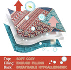 BEDIFANY Cotton Queen Size Quilt Sets, Soft Lightweight Bedspread Queen Size - Image 8