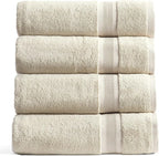 Springtree Home Luxury Viscose from Bamboo Bath Towel Set of 4 | 35% Viscose by SpringtreeHome