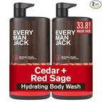 Every Man Jack Cedar + Red Sage Mens Body Wash by EveryManJack