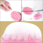 Scalp Massager Shampoo Brush, Hair Scalp Scrubber Shower Hair Brush Head - Image 4