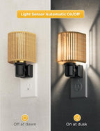 L LOHAS LED Night Lights Plug into Wall, Boho Night Light, Decorative Bohemian - Image 3