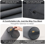 Body Pillow for Adults, Long Round Pillow, Big Cylindrical Pillow, Large Full - Image 5