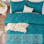 BEDELITE Teal Queen Comforter Set - Image 5