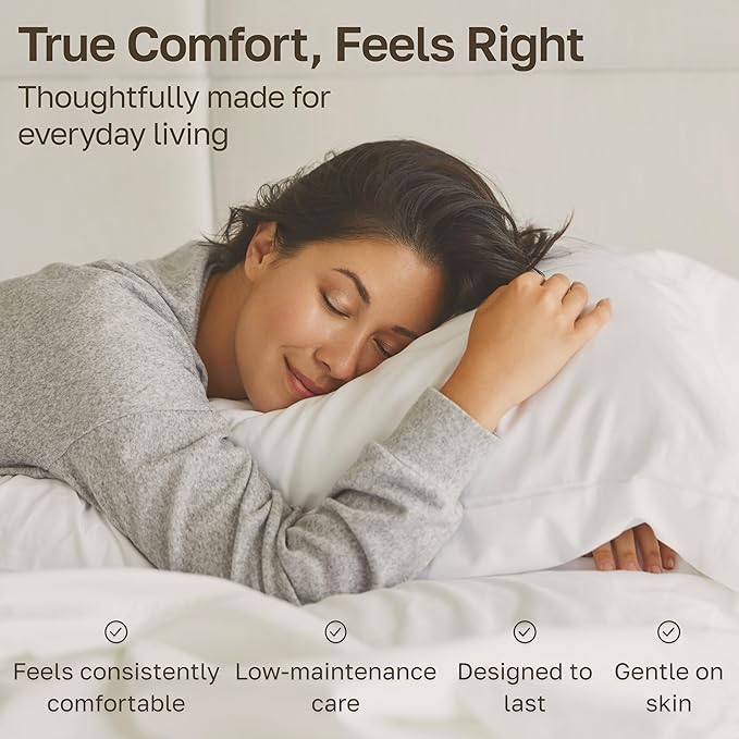 California Design Den Twin Bed Sheets 100% Cotton Sateen, 600 Thread Count - Image 7