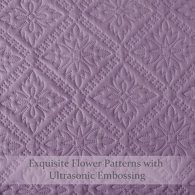Exclusivo Mezcla Twin Quilt Bedding Set, Lightweight Soft Bedspreads Coverlets - Image 5