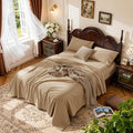 LBRO2M 1000 Thread Count 100% Egyptian Cotton Sheets Set Queen Size, 4 Piece by LBRO2MBedding