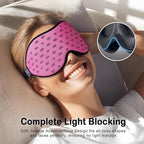 LitBear Breathable Sleep Mask, 3D Eye Mask Sleep - Image 4