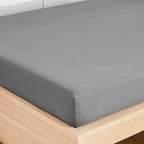 Twin Fitted Sheet Only with Full Elastic & Built in Corner Sheet Straps to - Image 4