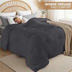 Utopia Bedding Comforters Queen Size, All Season Duvet Insert, Down Alternative - Image 4
