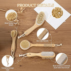 5 Packs Dry Brushing Body Brush Set - Image 8