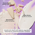 eos Cashmere Whipped Oil Body Butter, Vanilla Cashmere, 72 Hour Weightless - Image 6