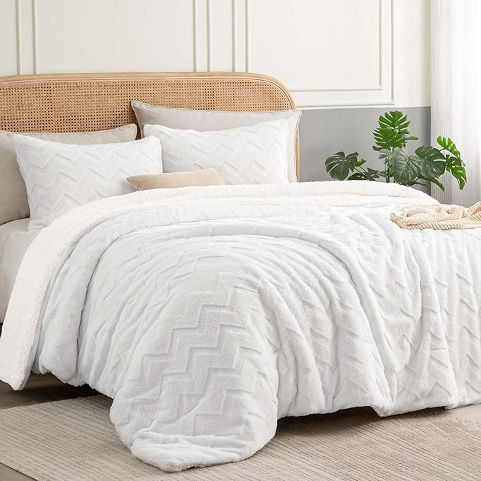 BEDELITE Fluffy Twin Comforter Set - Image 2