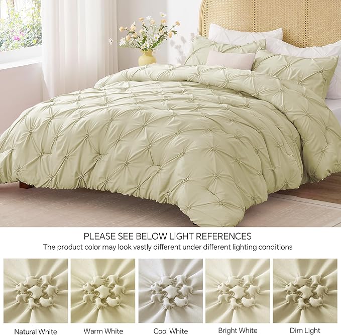 BEDELITE Beige Queen Comforter Set - Image 8