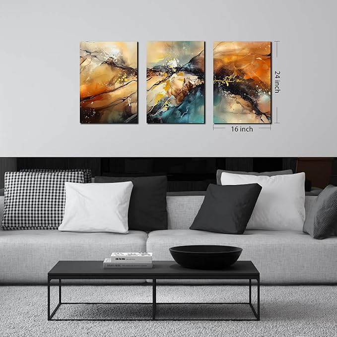 Abstract Wall Canvas Art for Living Room - Image 7
