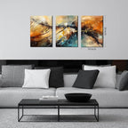 Abstract Wall Canvas Art for Living Room - Image 7