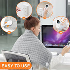 Deepsoon Heating Pad, Electric Heating Pads - Image 3