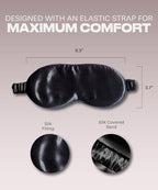 SUNDAYSILKS™ Exclusive Mulberry Silk Sleep Mask | Soft Eye Covers, and - Image 6