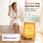 Large Towel Warmer for Bathroom, Unlimited Heating Heated Towel Warmers Bucket - Image 3