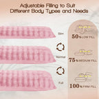 YZ HOME Faux Fur Fluffy Body Pillow - Image 8