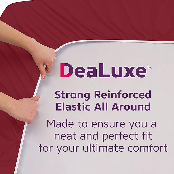 Deep Pocket Full Size Fitted Sheet 21' Full Size Deep Pocket Perfectly Fit - Image 4