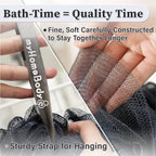 myHomeBody Large 70g Loofah Sponge, Body Scrubber, Bath Sponge, Loofah - Image 3