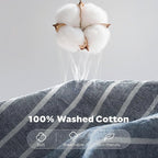 JELLYMONI Cotton Duvet Cover Cal King Size - Image 2