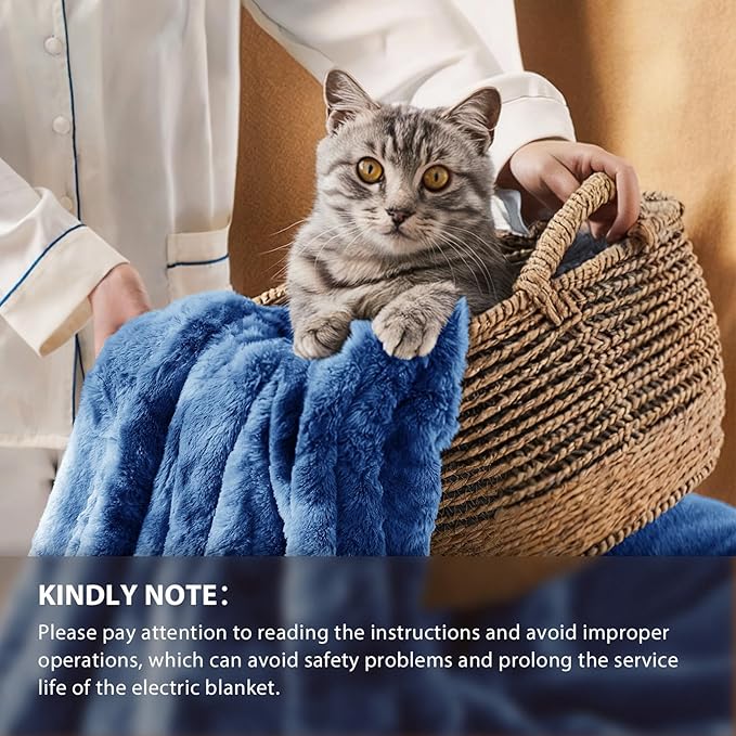 Homemate Heated Blanket Electric Throw - Image 6