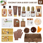 32 Pcs Mother's Day Gift for Mom, Coconut Vanilla Spa Gift Basket Set for Women - Image 2
