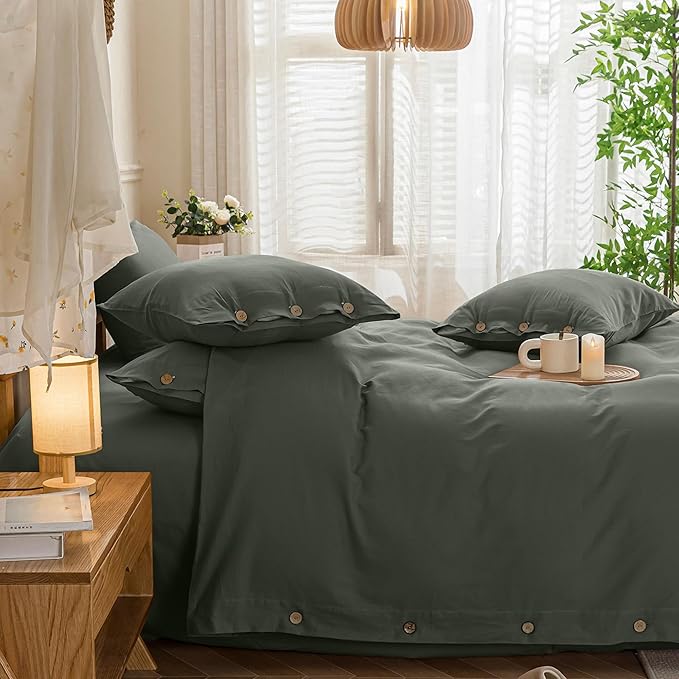 JELLYMONI Cotton Duvet Cover Twin Size - Image 7