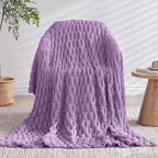 Knitted Weighted Blanket Adults, No Beads Heavy Blanket 36” x 48'' 3lbs - Image 9