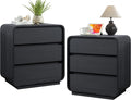 Black Night Stand Set of 2 by StandifurnoFurniture