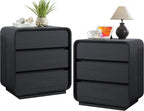 Black Night Stand Set of 2 by StandifurnoFurniture