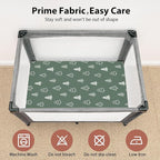 Baby Mini Crib Sheets Boy, Portable 38”x26” Pack and Play Sheets Fitted - Image 3