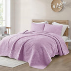 Exclusivo Mezcla Twin Quilt Bedding Set, Lightweight Soft Bedspreads Coverlets - Image 2