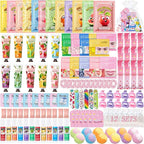 224 Pcs Spa Party Favors for Women, Include Facial Mask, Face Cream, Hand Creams by SSZS