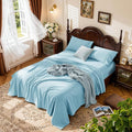 LBRO2M 100% Cotton Sheets Set Deep Pocket 19", 1000 Thread Count California by LBRO2MBedding