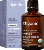 Cliganic Organic Lavender Essential Oil, 1oz by Cliganic