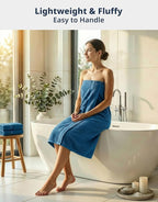 LANE LINEN Luxury Bath Towels Set - Image 2
