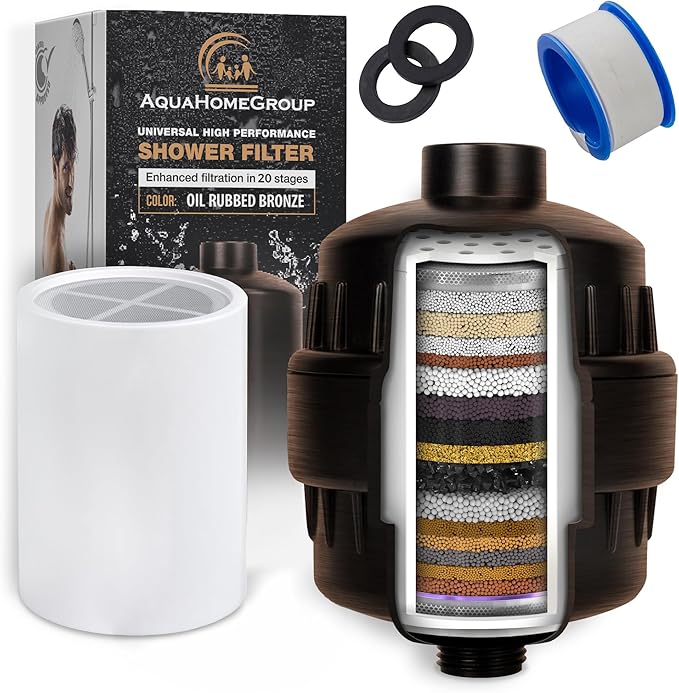 AquaHomeGroup 20 Stage Shower Filter by Aquahomegroup