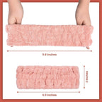 Chuangdi 3 Pieces Spa Headband for Women Facial Makeup Headband Soft Terry - Image 3