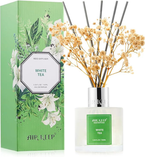 Airkeep Reed Diffuser Set, 3.38 fl oz by Airkeep