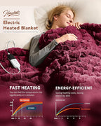 Homemate Electric Heated Throw Blanket - Image 2