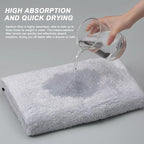 Aibaser Viscose from Bamboo and Cotton Bath Towels Set of 6-27x54 Inch Ultra - Image 5