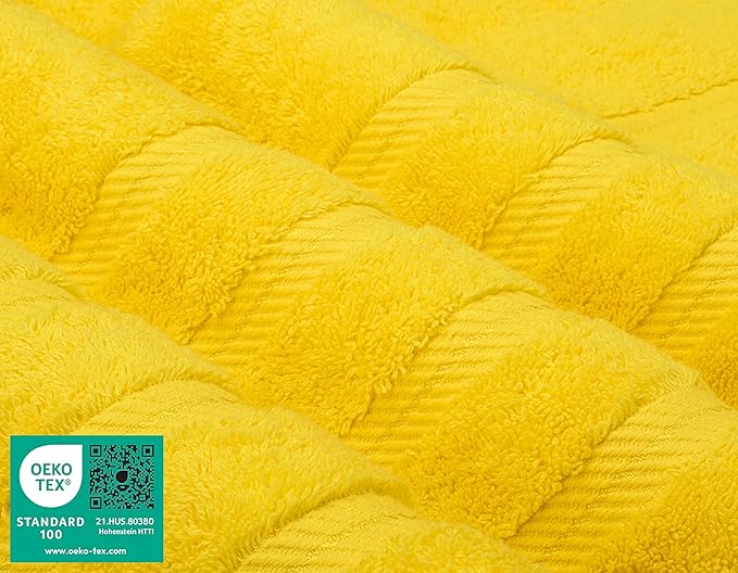 American Soft Linen Luxury 4 Piece Bath Towel Set, 600 GSM 100% Cotton Turkish - Image 3