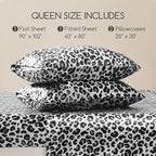 MR&HM Satin Sheets with Elastic Corner Straps, Queen Size Sheets Set - Image 7