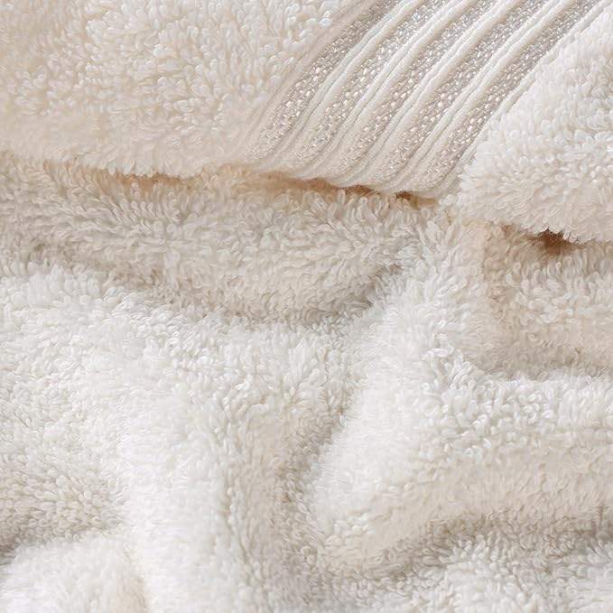 Superior Egyptian Cotton 2-Piece Bath Sheet Towel Set, Oversized Body Towels - Image 6