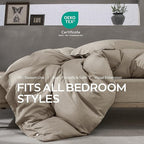 JELLYMONI Cotton Duvet Cover Twin Size - Image 9