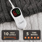 Homemate Electric Heated Blanket Full - Image 4