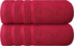 Infinitee Xclusives 100% Cotton Luxury Bath Towels Set of 2 - Image 8